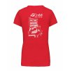 Dámské tričko premium back red