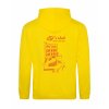 Dospělá mikina Premium back yellow