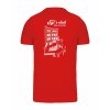 Pánské tričko premium back red