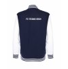 College mikina back navy