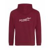 Dospělá mikina Premium back burgundy