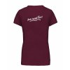 Dámské tričko premium back burgundy