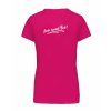Dámské tričko premium back fuchsia