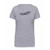 Dámské tričko premium back grey