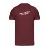 Pánské tričko premium back burgundy