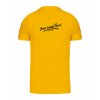 Pánské tričko premium back yellow