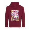 Dospělá mikina Premium back burgundy
