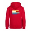 Dětská mikina Premium back red