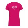 Dámské tričko premium back fuchsia