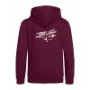 Dětská mikina na zip Premium Burgundy (Vínová)