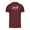 Pánské tričko premium back burgundy