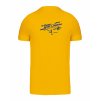 Pánské tričko premium back yellow
