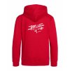 Dětská mikina na zip Premium Fire red (Ohnivá červená)
