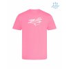 Dětské funkční tričko Electric Pink (Elektrizující růžová)