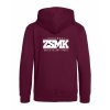 Dětská mikina Premium back burgundy
