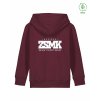 Dětská mikina Organic Burgundy (Vínová)