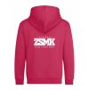 Dětská mikina na zip Premium Hot Pink (Sytá růžová)
