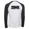Dámské Baseball Tee Luxury White Black (Bílá Černá)