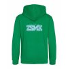 Dětská mikina na zip Premium Kelly green (Klasická zelená)