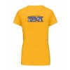 Dámské tričko premium back yellow