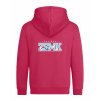Dětská mikina na zip Premium Hot Pink (Sytá růžová)