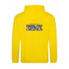 Dospělá mikina Premium back yellow