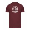 Pánské tričko premium back burgundy