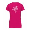Dámské tričko premium back fuchsia