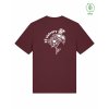 Dospělé Organic tričko Premium Burgundy (Vínová)