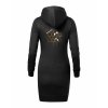 Dámské mikinové šaty Black (Černá)