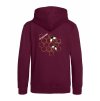 Dětská mikina na zip Premium Burgundy (Vínová)