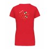 Dámské tričko premium back red
