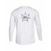 Pánské Dětské sportovní tričko dl.rukáv Joma Combi White (Bílá)