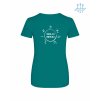 Dámské funkční tričko Jade Green (Nefritově zelená)