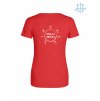 Dámské funkční tričko Red (červená)