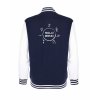 College mikina back navy