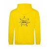 Dospělá mikina Premium back yellow