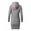 Dámské mikinové šaty Heather grey (Melírově šedá)