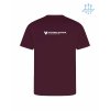 Dětské funkční tričko Burgundy (Vínová)