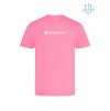 Dětské funkční tričko Electric Pink (Elektrizující růžová)