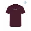 Pánské funkční tričko Burgundy (Vínová)