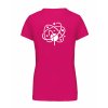Dámské tričko premium back fuchsia