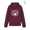 Dospělá mikina Organic Burgundy (Vínová)
