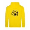 Dospělá mikina Premium back yellow