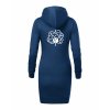 Dámské mikinové šaty Midnight blue (Půlnoční modrá)
