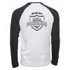Dámské Baseball Tee Luxury White Black (Bílá Černá)