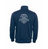Pánská Dětská tepláková mikina na zip Joma Gala Navy (Námořnická modrá)