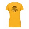 Dámské tričko premium back yellow