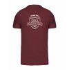 Pánské tričko premium back burgundy