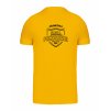 Pánské tričko premium back yellow